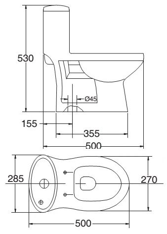 Bản vẽ bệt vệ sinh BTE trẻ em