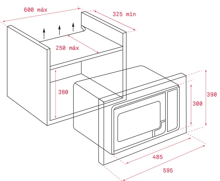 Bản vẽ lò vi sóng Teka 40584201