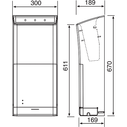 Bản vẽ máy sấy tay FJ T10T1 Panasonic 