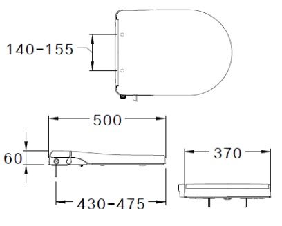 Bản vẽ kích thước nắp rửa cơ CVN 92202 Cotto