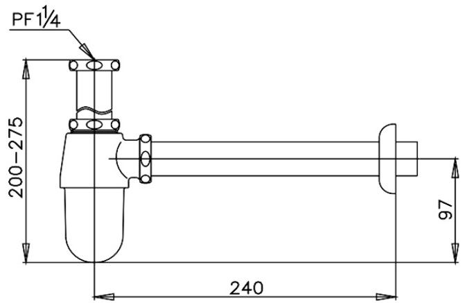 kích thước co P Cotto CT680 HM