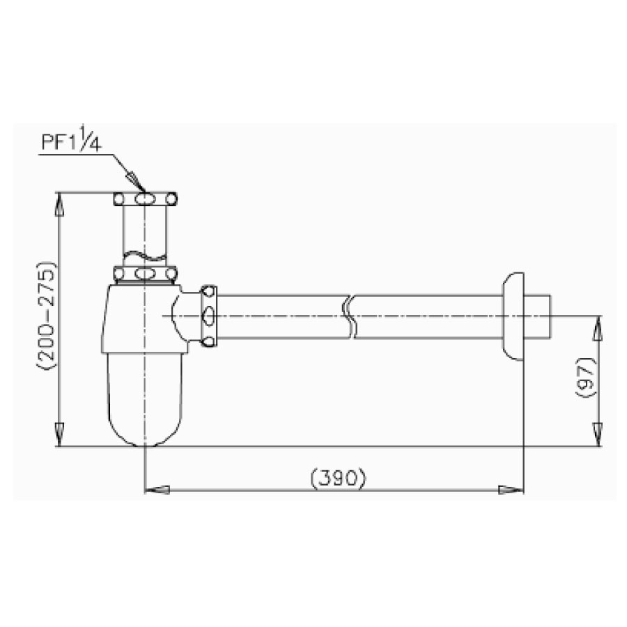 Bản vẽ kích thước co P Cotto CT680AX HM