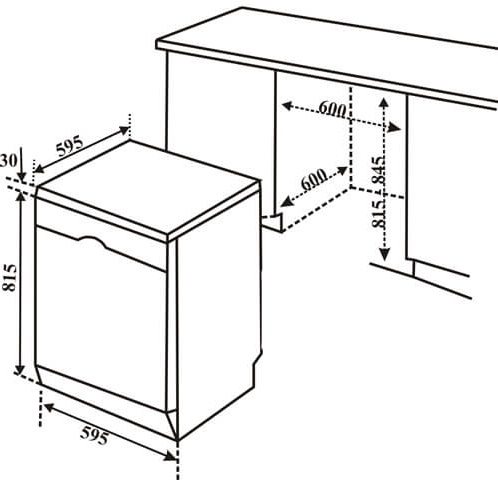 Máy Rửa Chén Bosch HMH.SMS46MI05E Độc Lập Serie 4